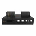 Bzbgear 8x8 4K UHD 18Gpbs HDMI and HDBaseT Matrix Switch with Bi-directional IR/Advance EDID and Downscaling BG-UM88-150L-KIT